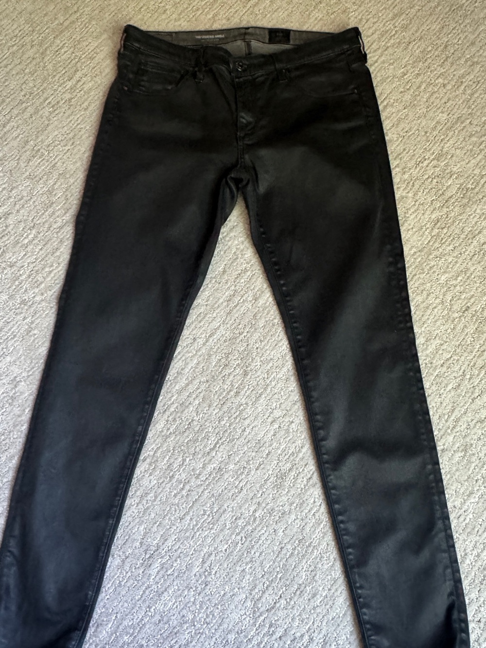 AG Adriano Goldschmied Black Skinny Jeans